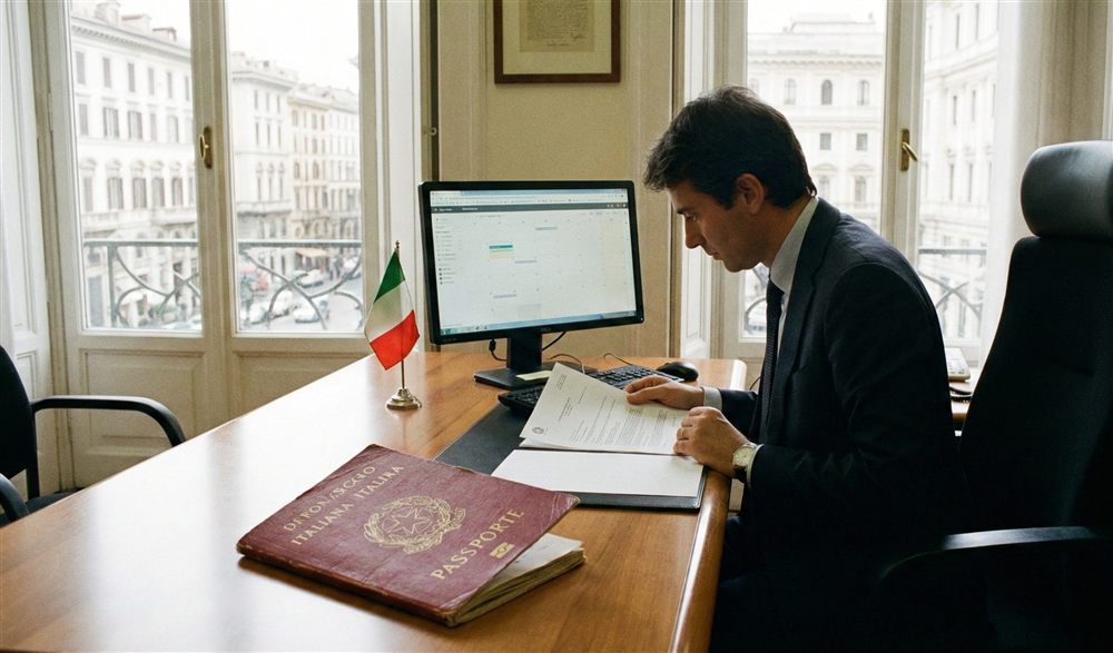 Citas en la Embajada de Italia